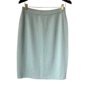 Elegant Light Blue Women's Skirt